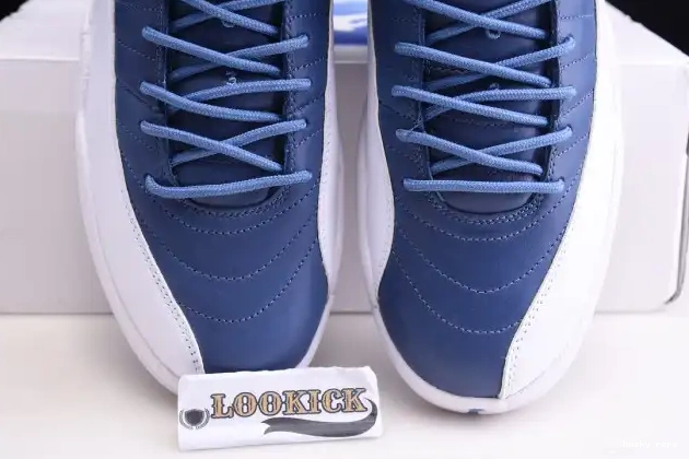 Cheap Husky Retro Air Jordan Blue 12 Stone 130690-404 0621